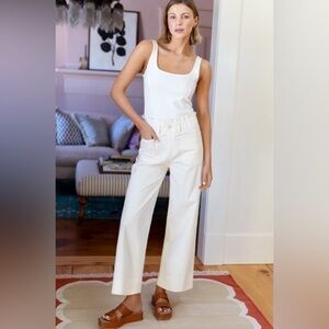 Emerson Fry Orchard Pant in Ivory Hemp